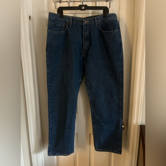 Wranglers Five Star Jeans Men's 38 x 30 Regular Fit Workwear Office Dad NWT - Picture 2 of 5